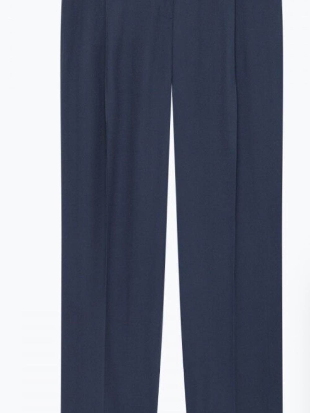 American vintage - Navy Blue Lightweight pant wide leg with Tags